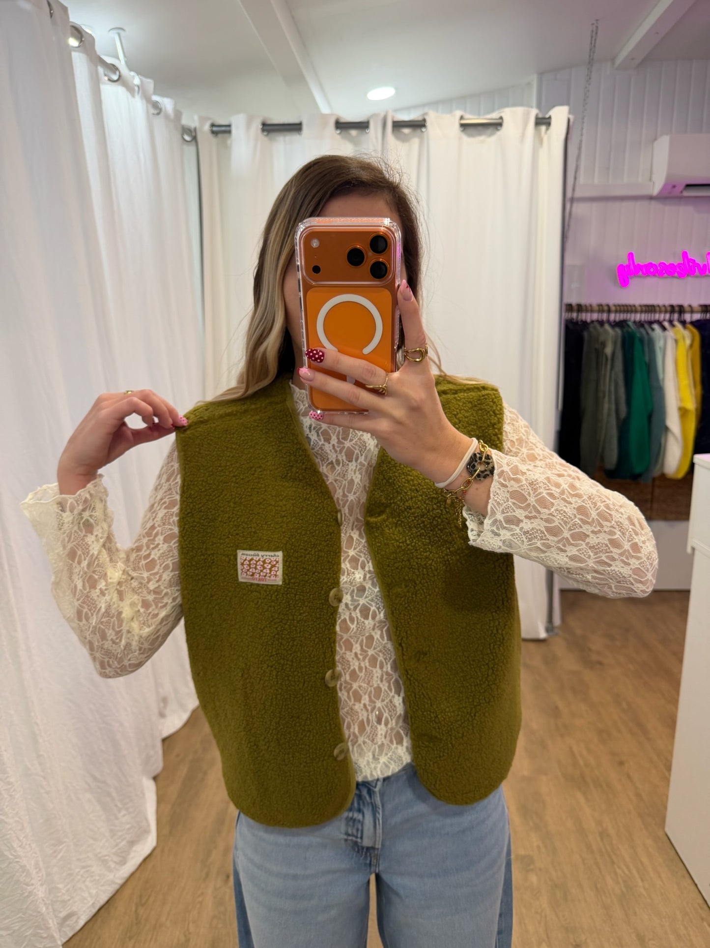 Gilet sans manches NINA Kaki