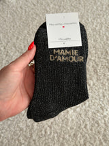 Chaussettes montantes MAMIE D’AMOUR