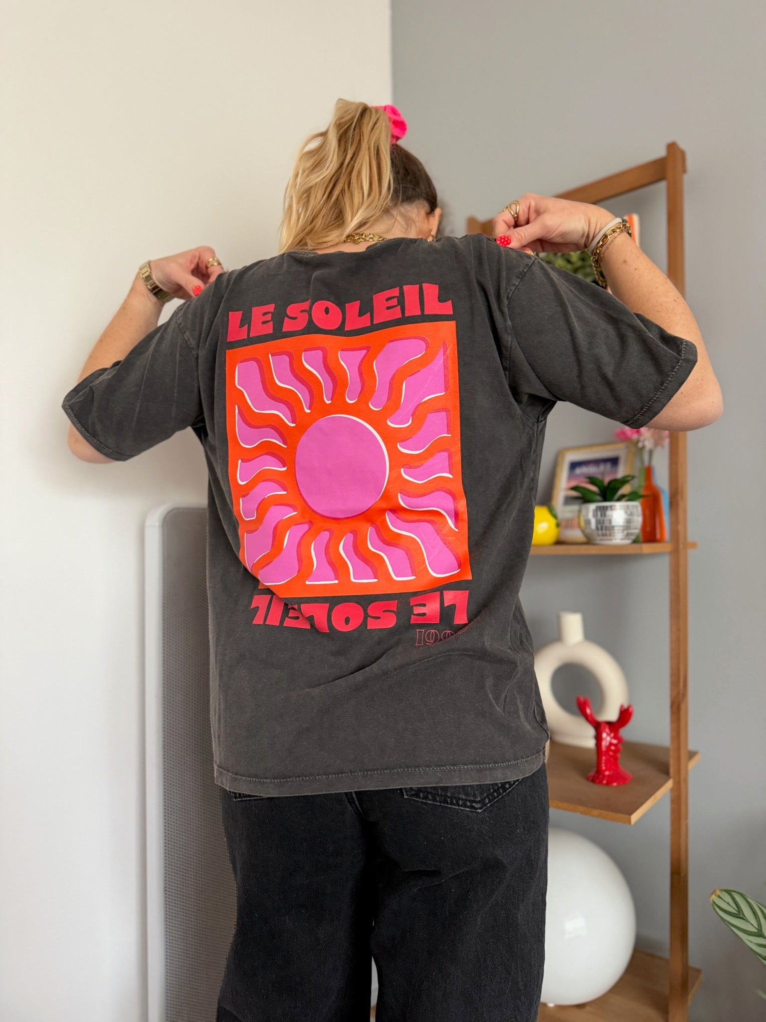 T-shirt SOLEIL Noir