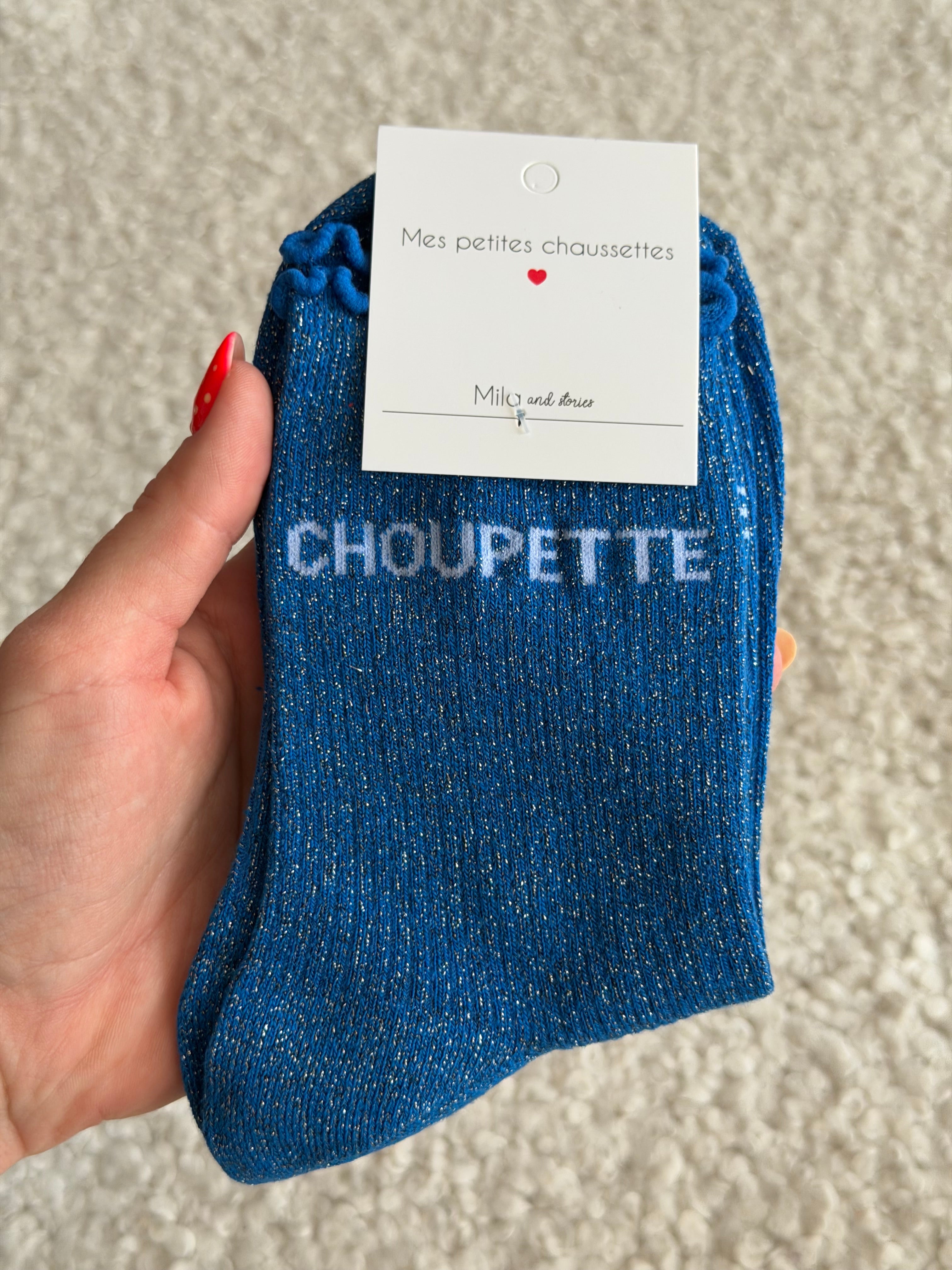 Chaussettes montantes CHOUPETTE