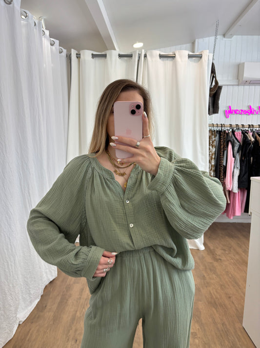 Blouse LYA Kaki clair
