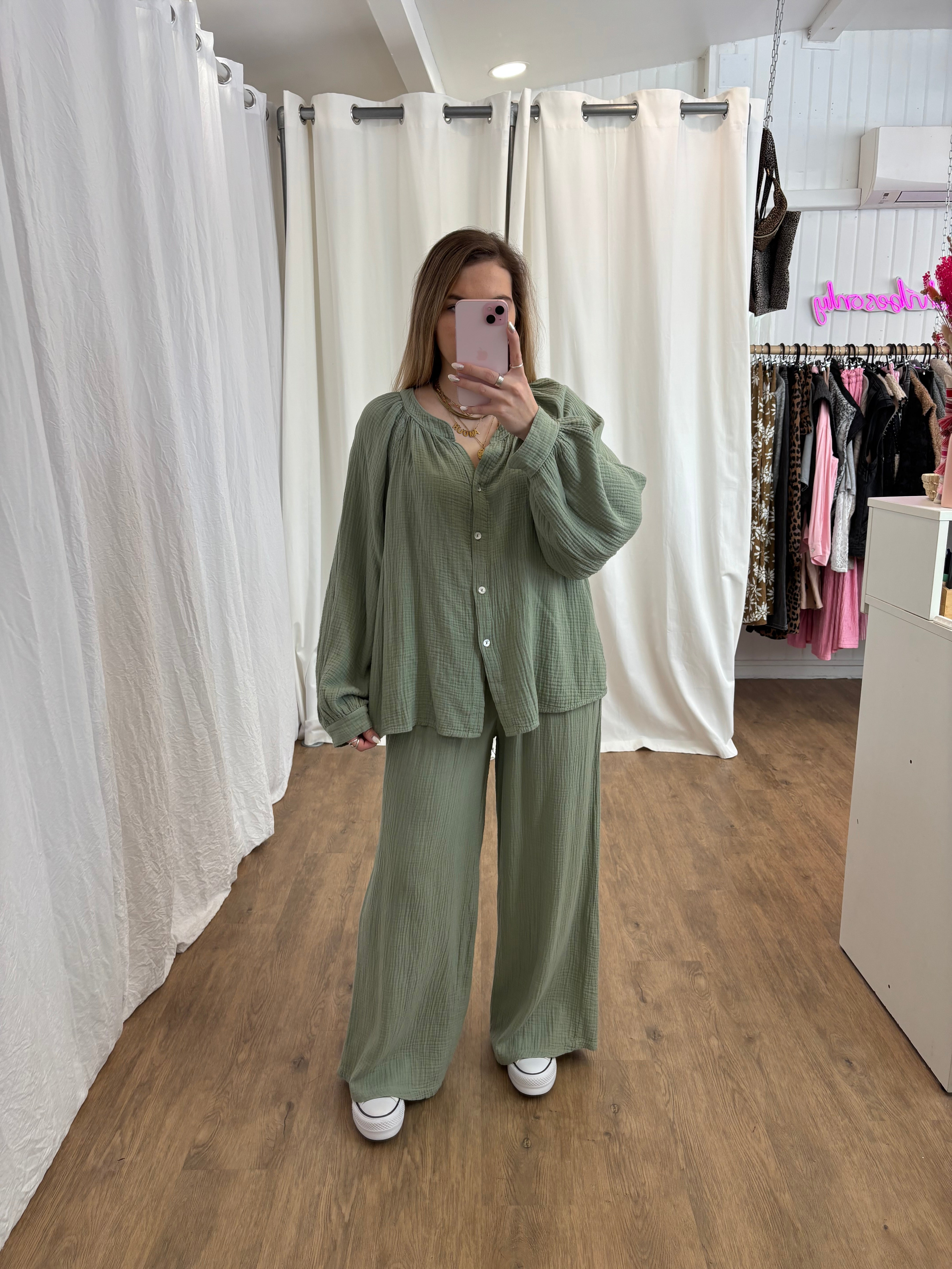 Blouse LYA Kaki clair