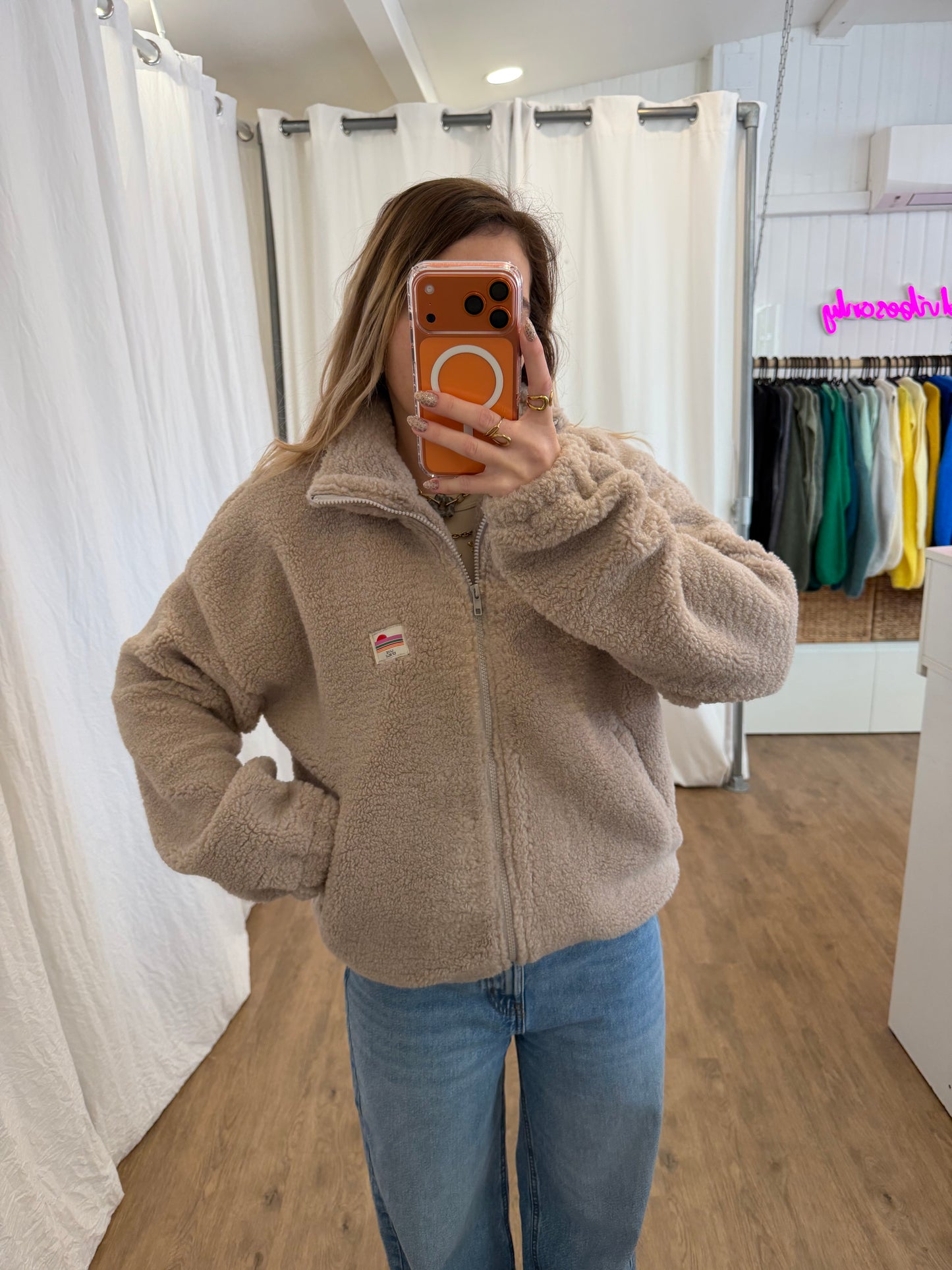 Veste polaire AVA Taupe