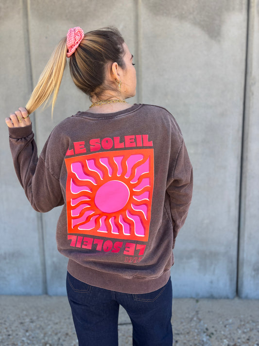Sweat SOLEIL Marron