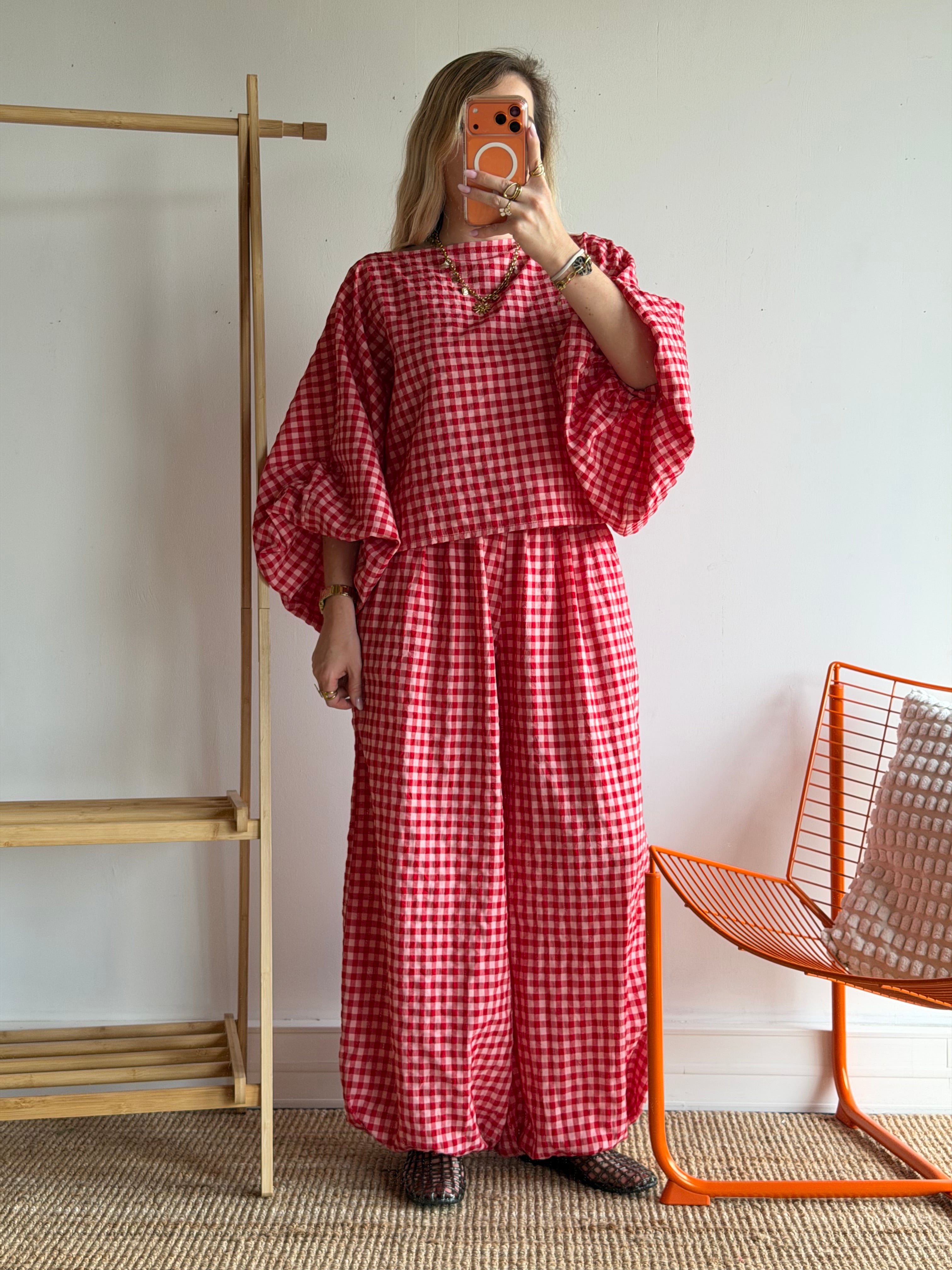Blouse DIANE Rouge