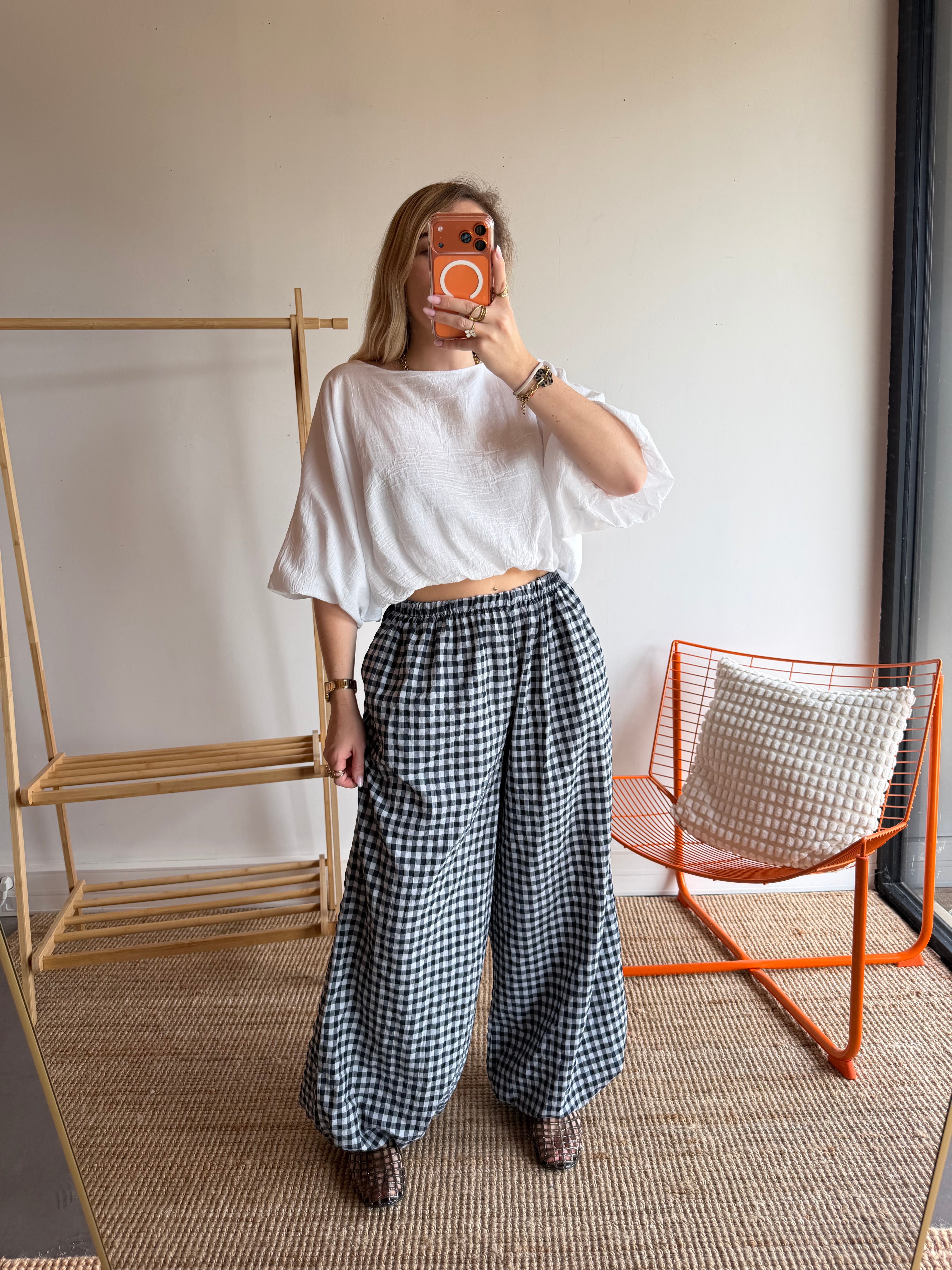 Pantalon DIANE Bleu marine