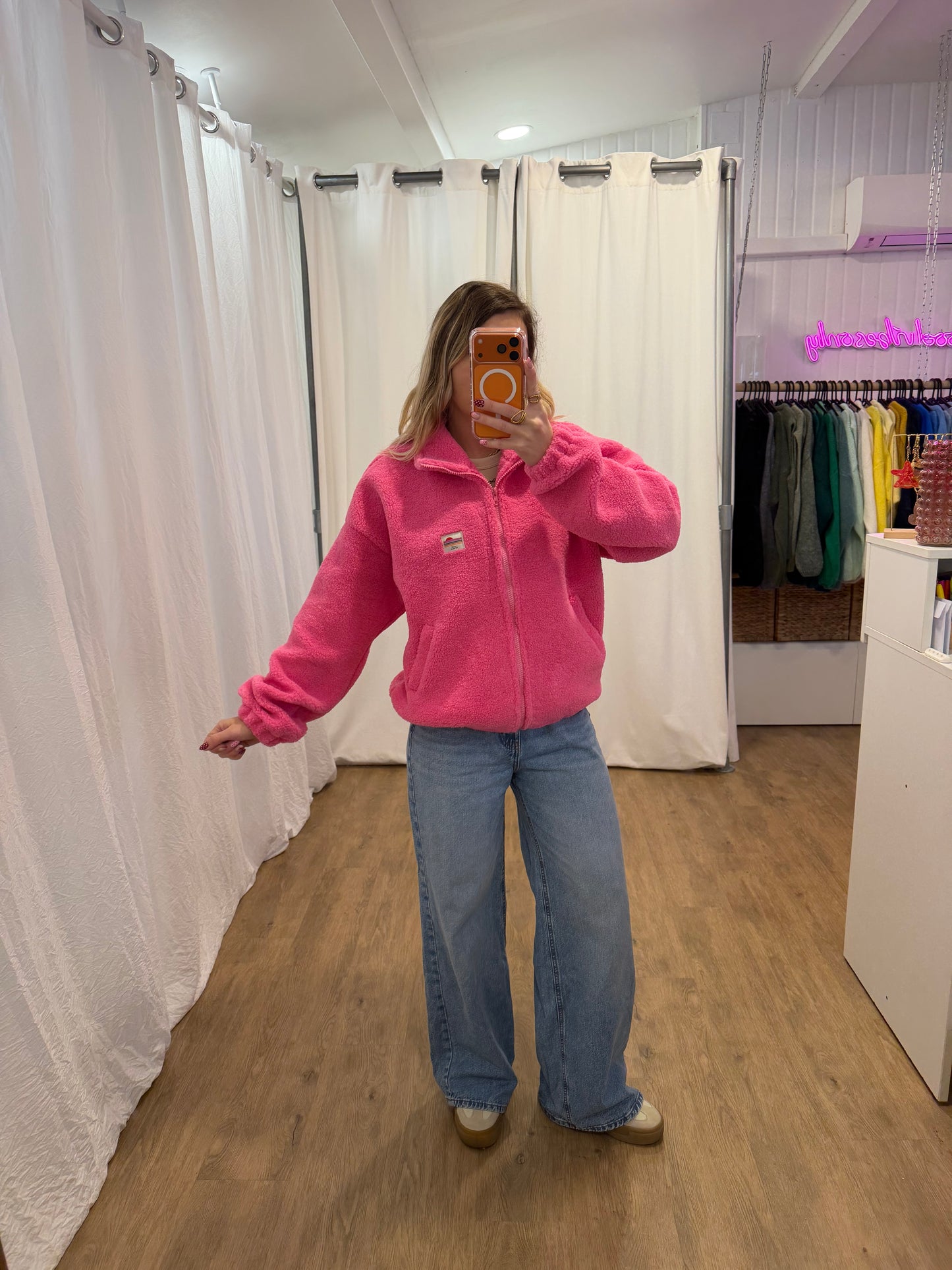 Veste polaire AVA Rose