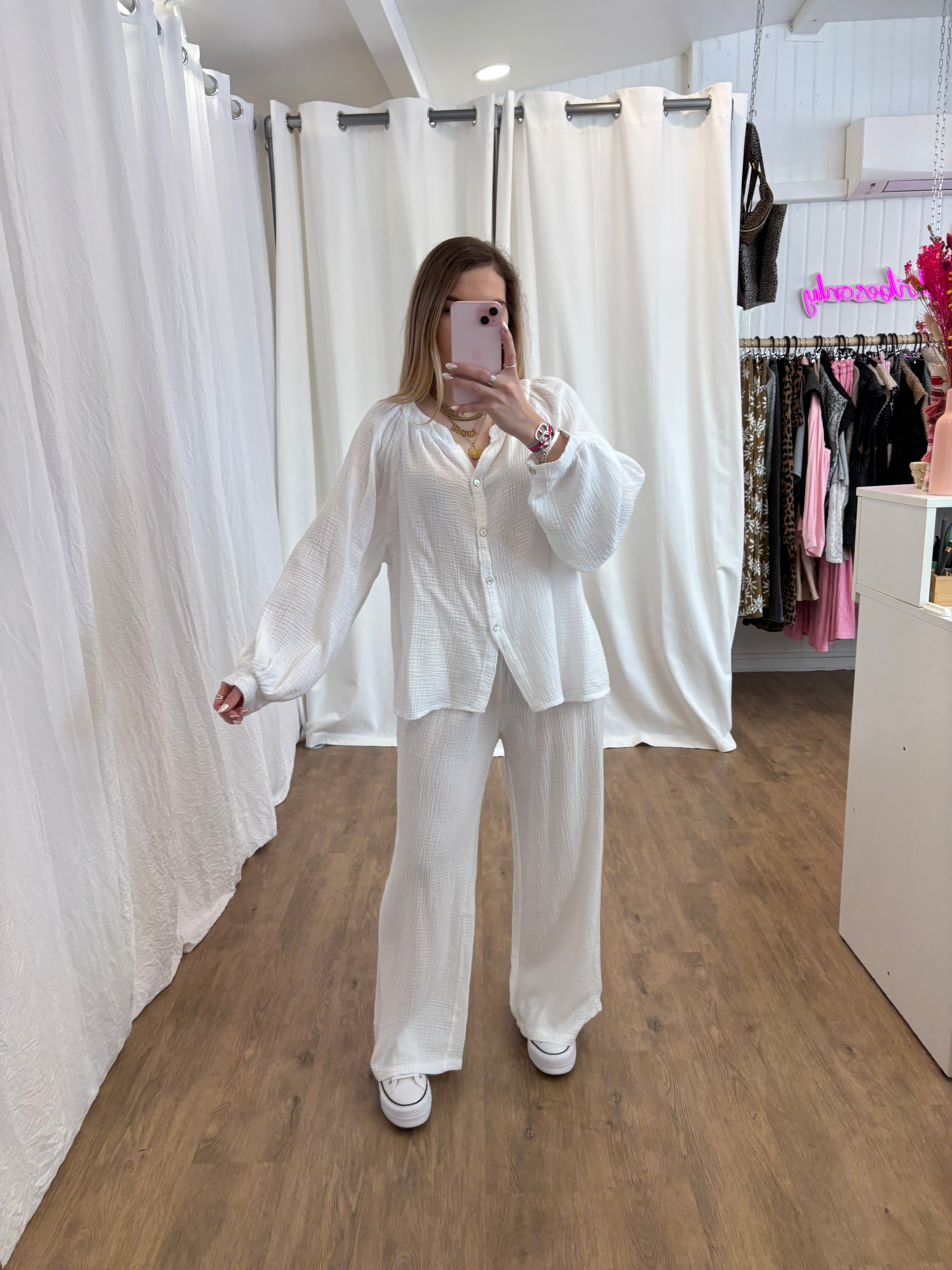 Pantalon LYA Blanc