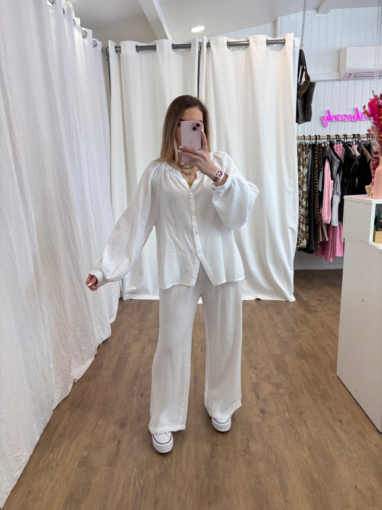 Pantalon LYA Blanc