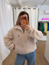 Veste polaire AVA Écru
