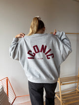 Sweat ICONIC CLUB Gris