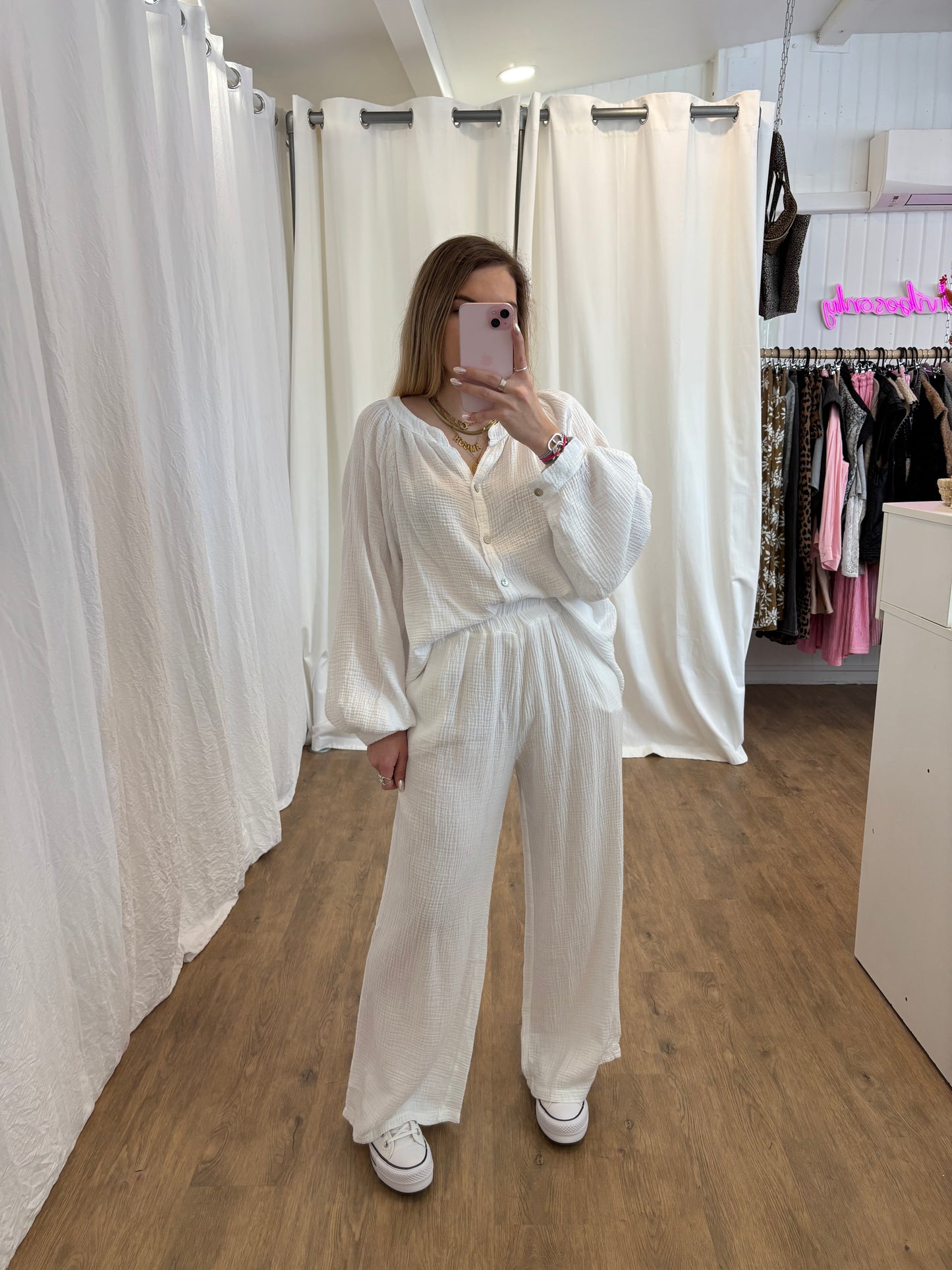 Pantalon LYA Blanc