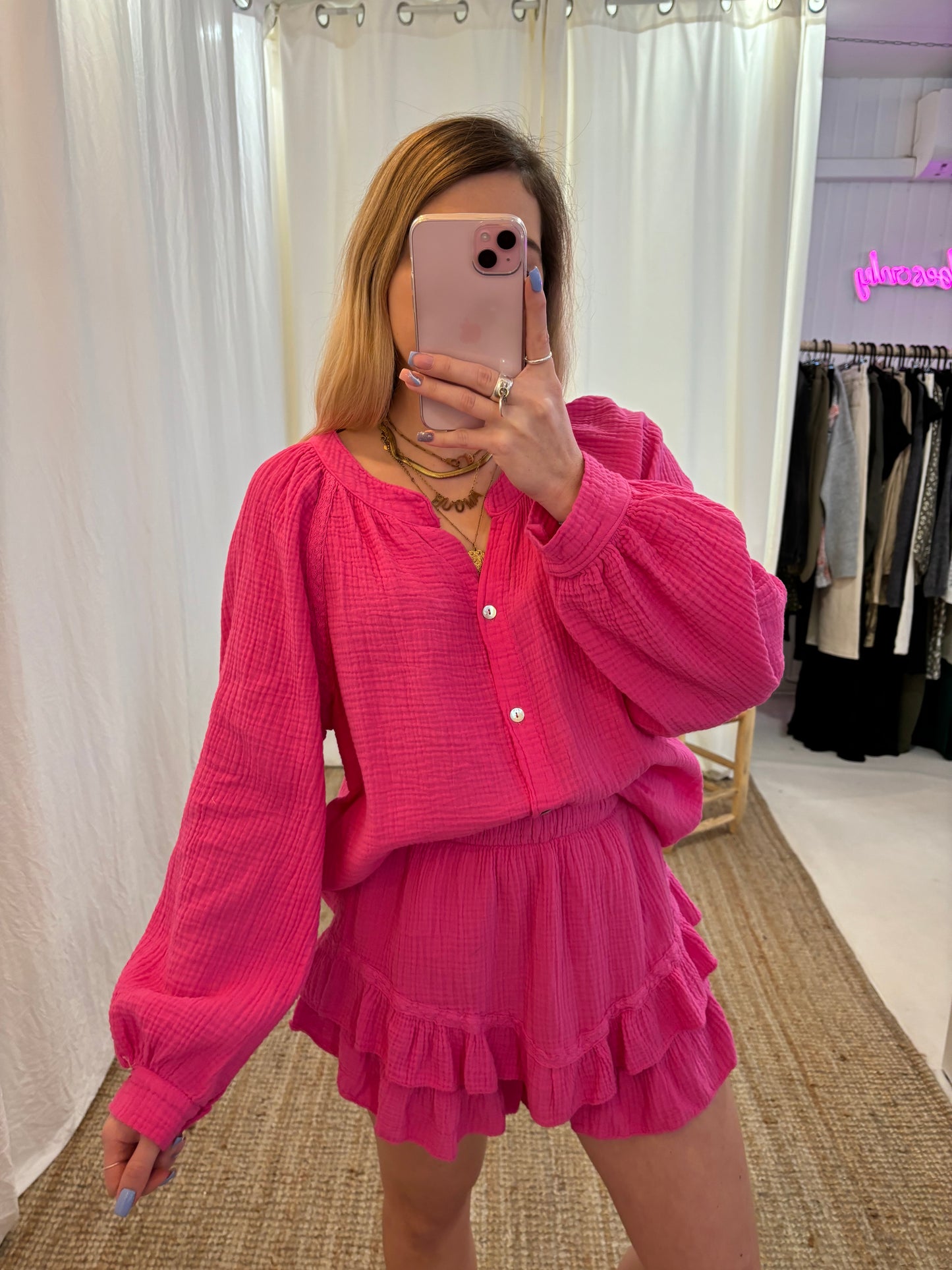 Blouse LYA Fushia