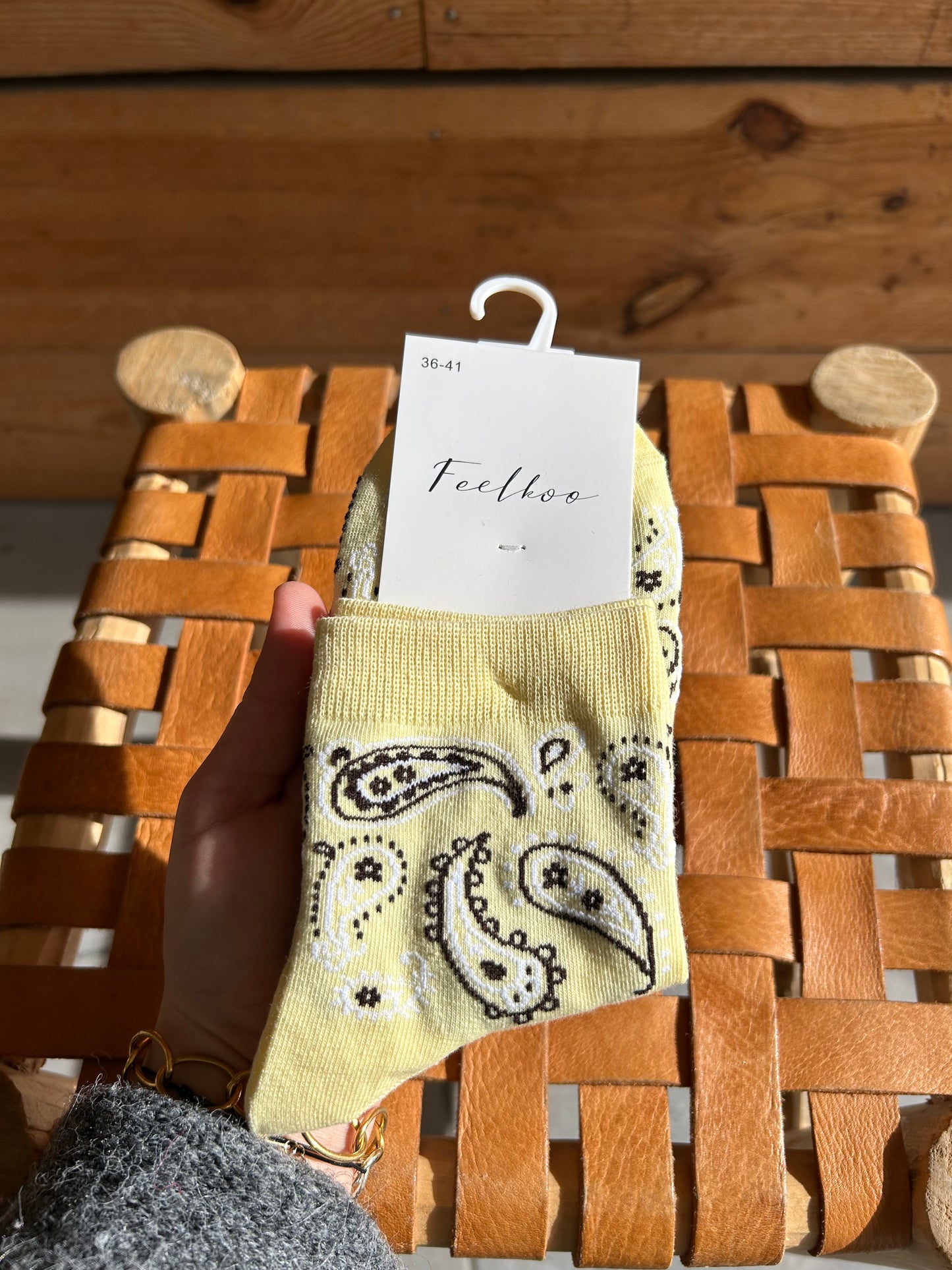 Chaussettes Bandana montantes