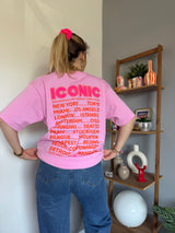 T-shirt ICONIC Rose baby
