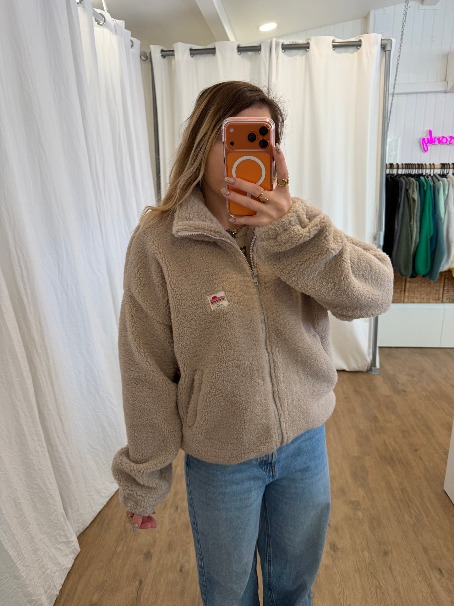 Veste polaire AVA Taupe