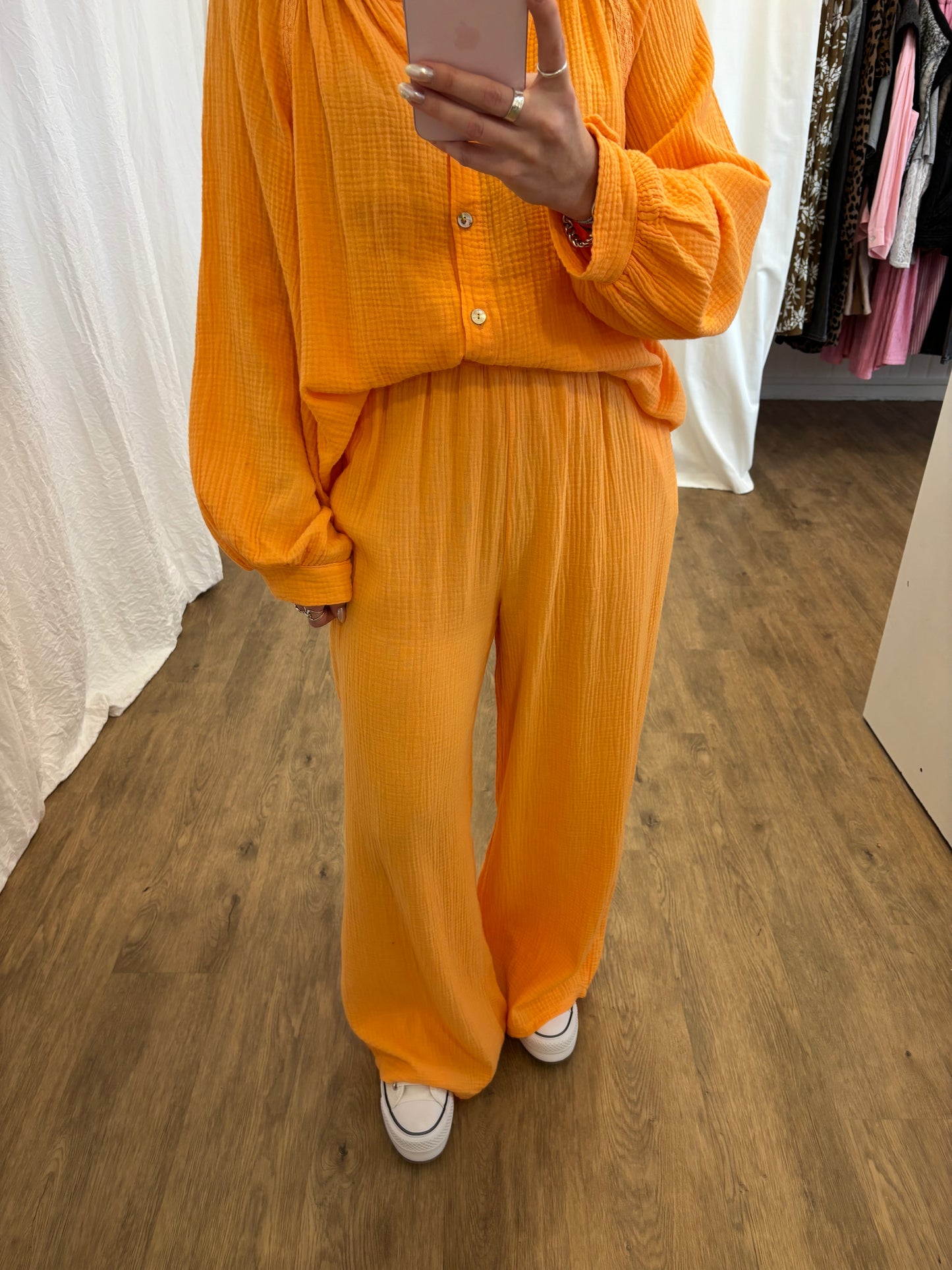 Pantalon LYA Orange agrume