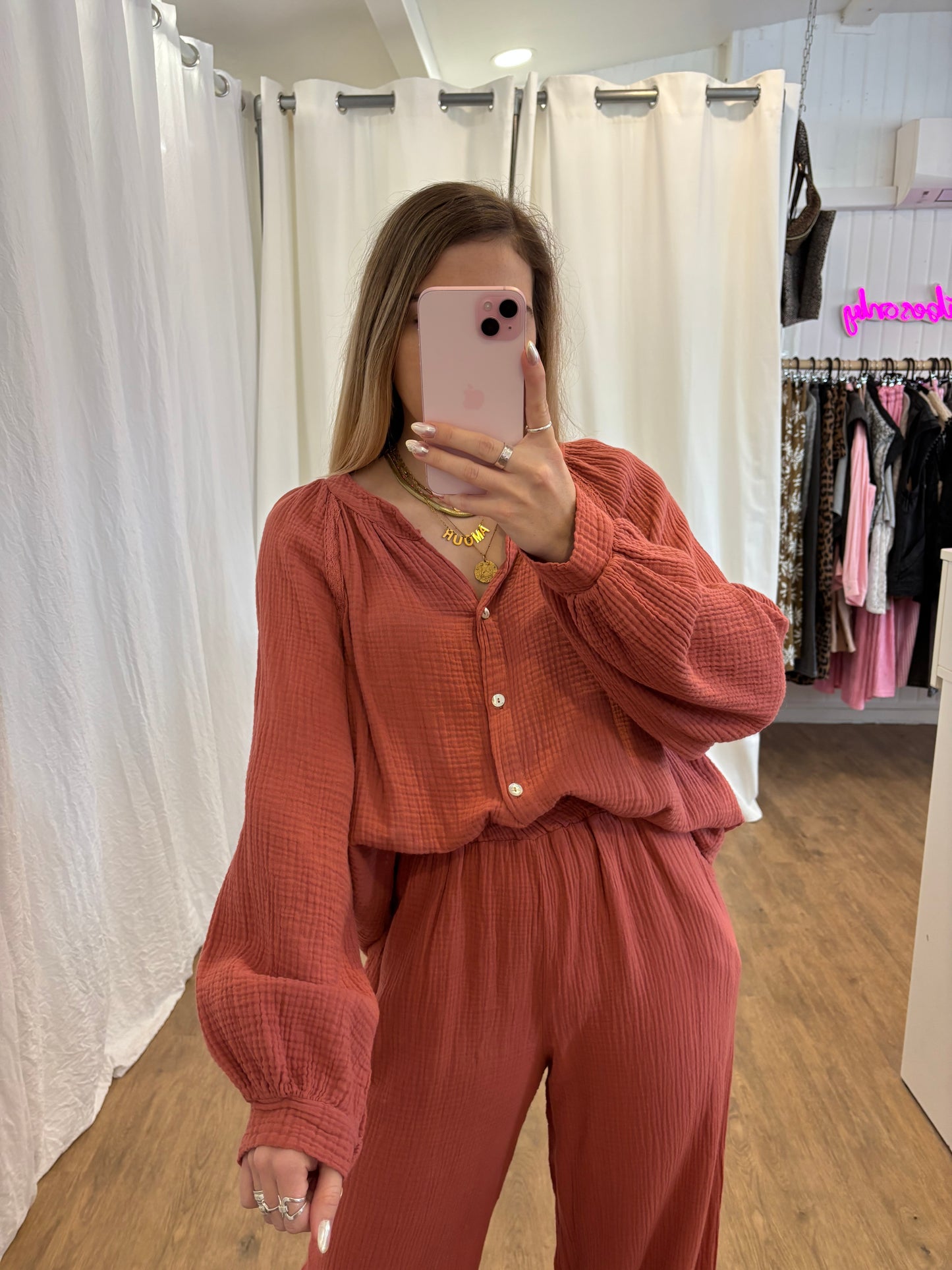 Blouse LYA Terracotta