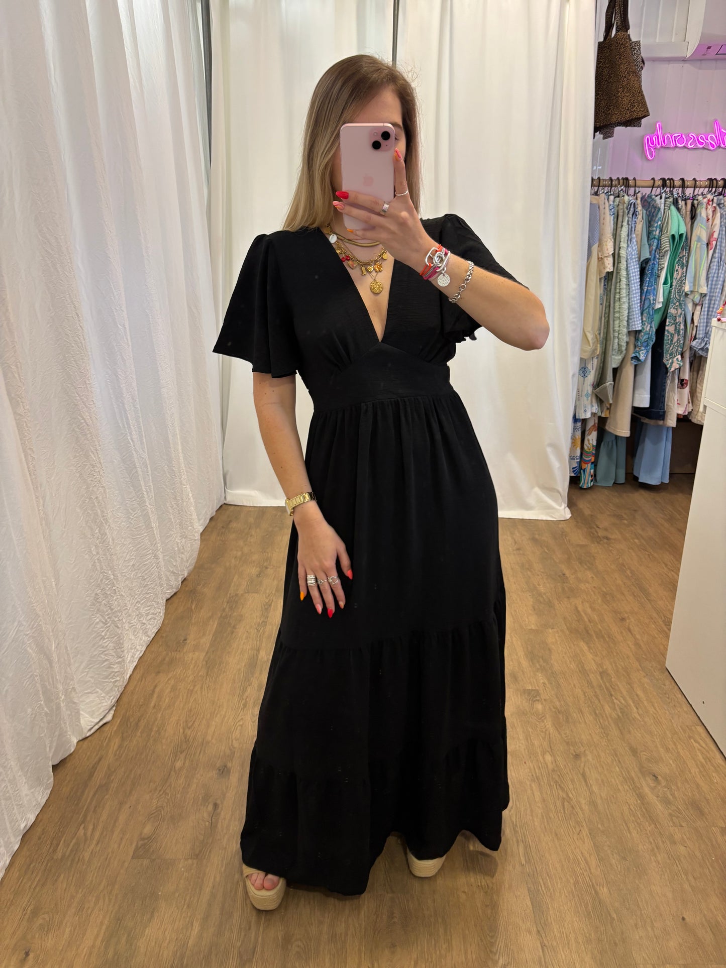 Robe longue EMMA Noir