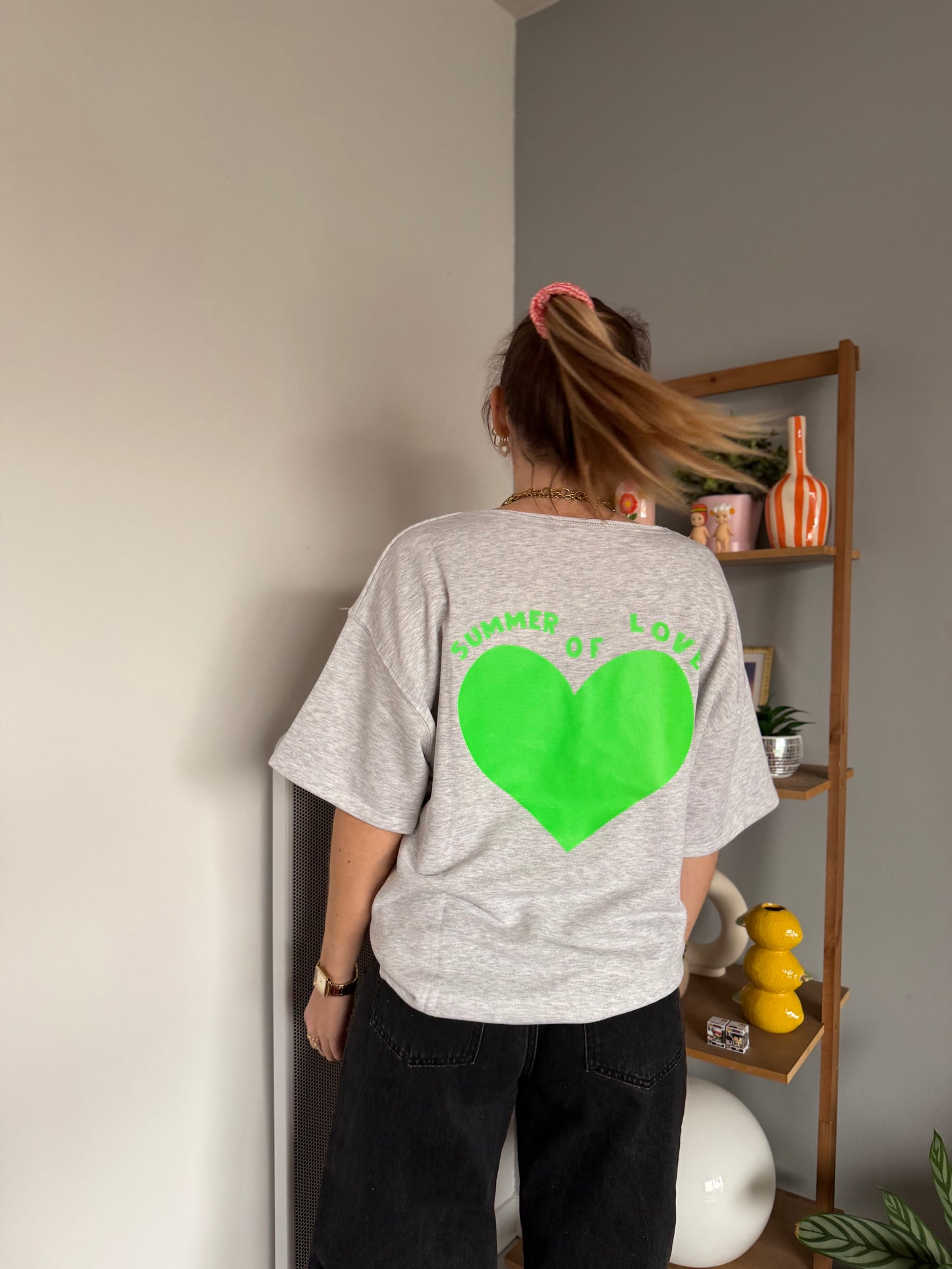 Sweat SUMMER OF LOVE Gris