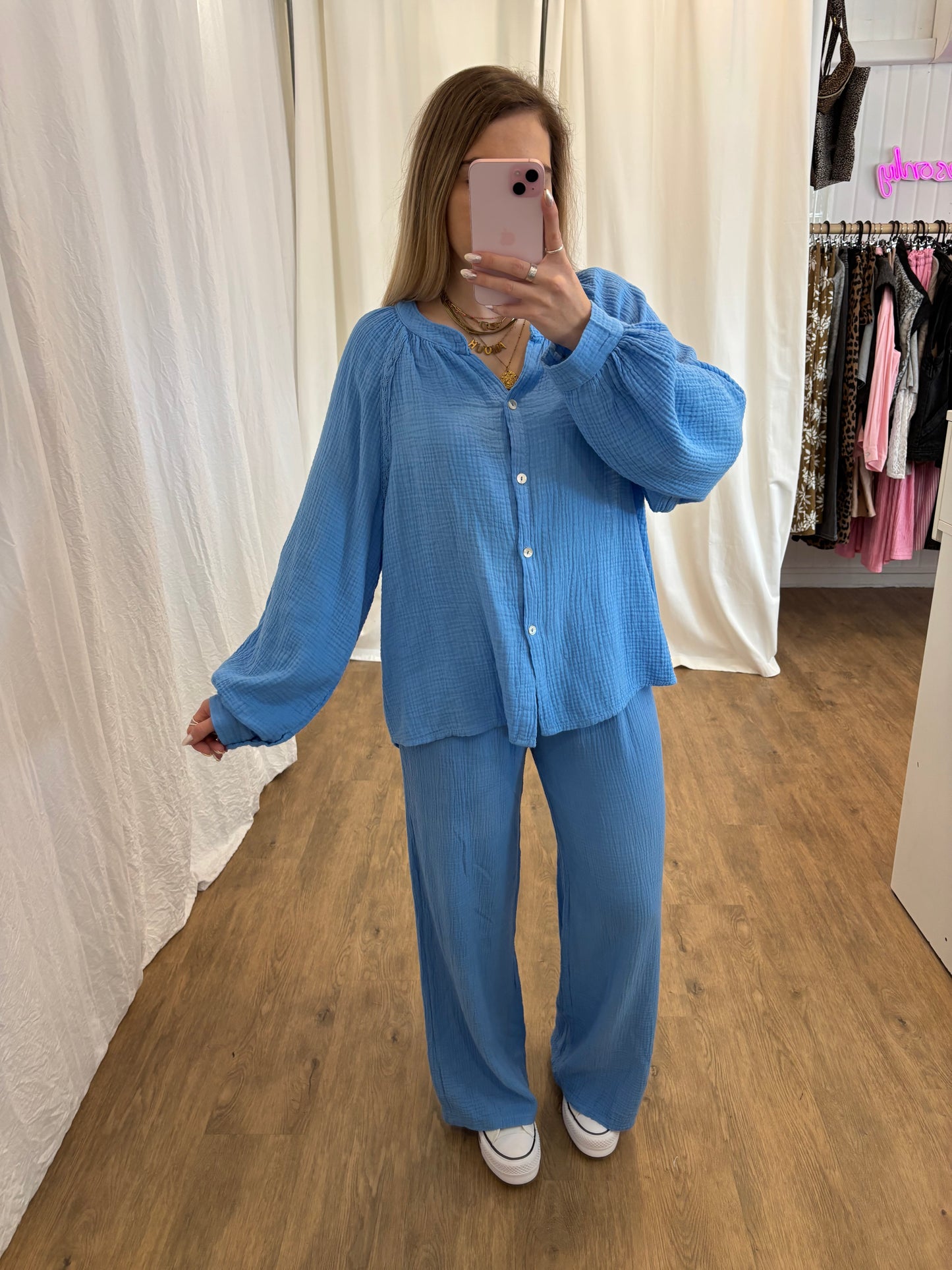 Pantalon LYA Bleu