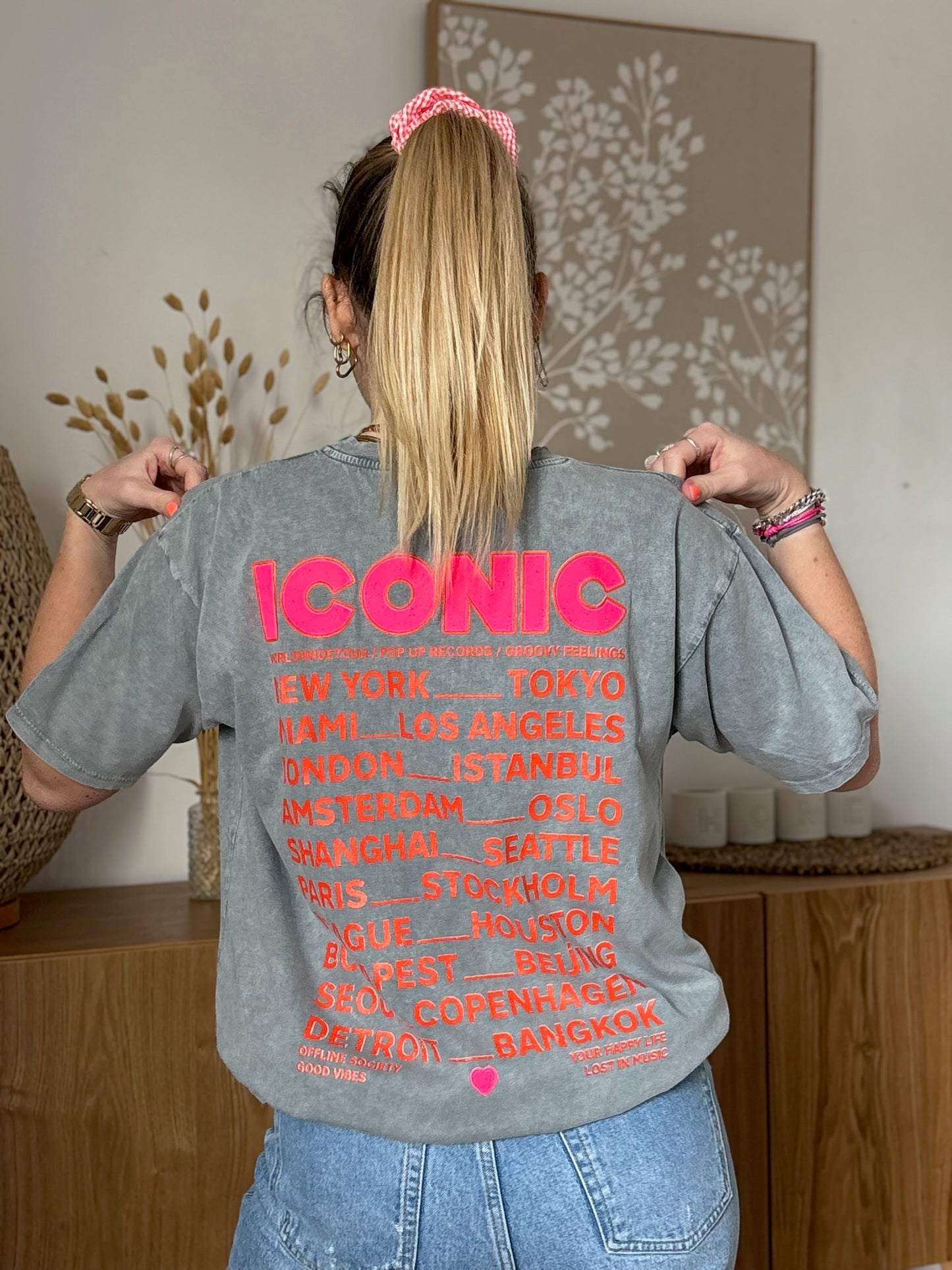 T-shirt ICONIC Gris