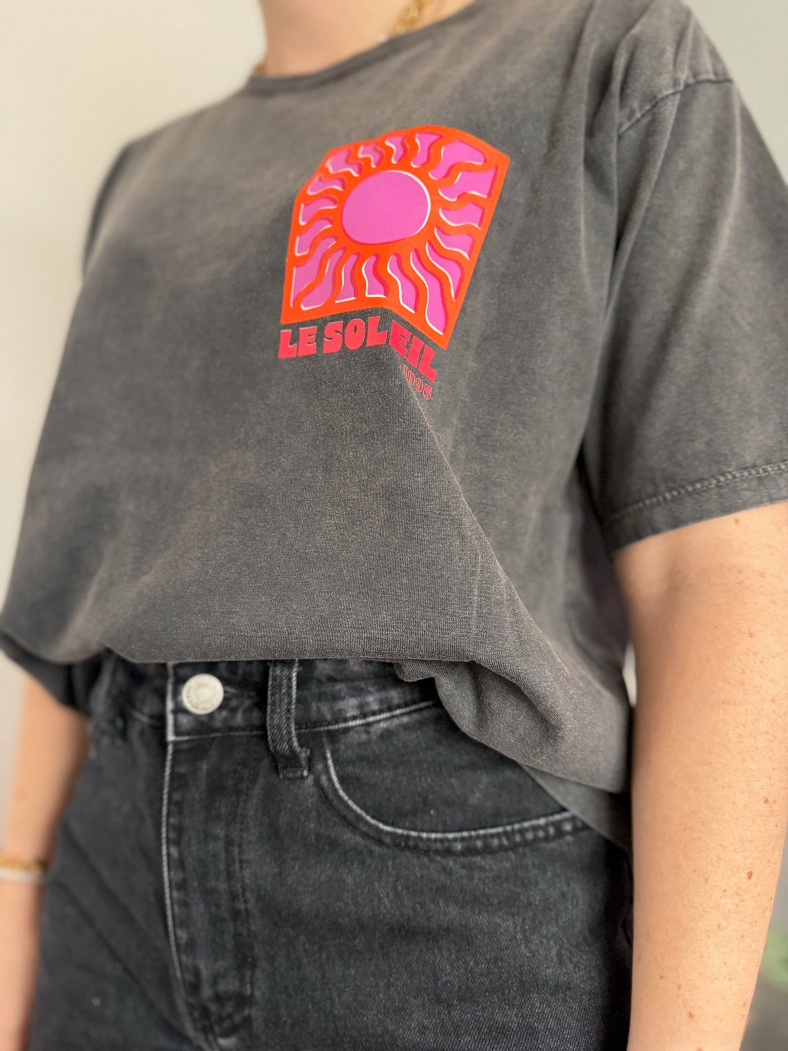 T-shirt SOLEIL Noir