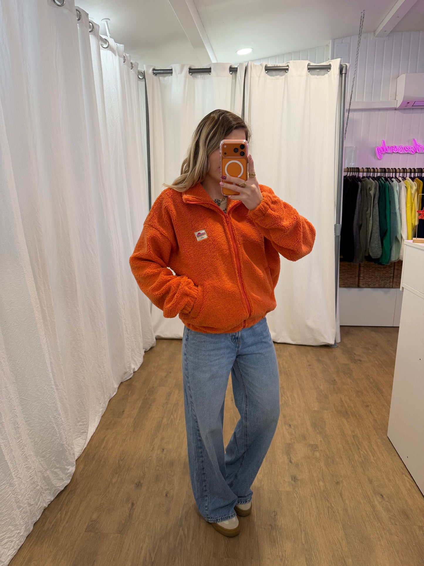 Veste polaire AVA Mandarine