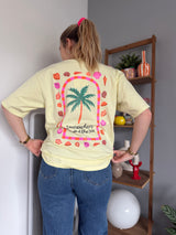T-shirt COQUILLAGE Jaune