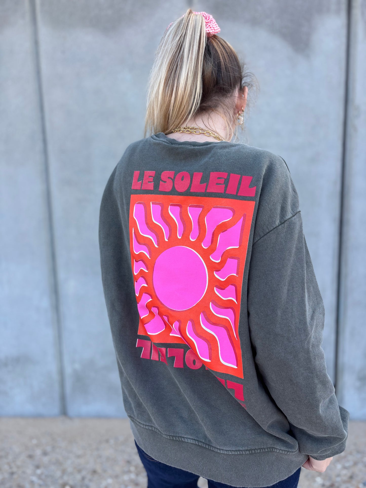 Sweat SOLEIL Kaki