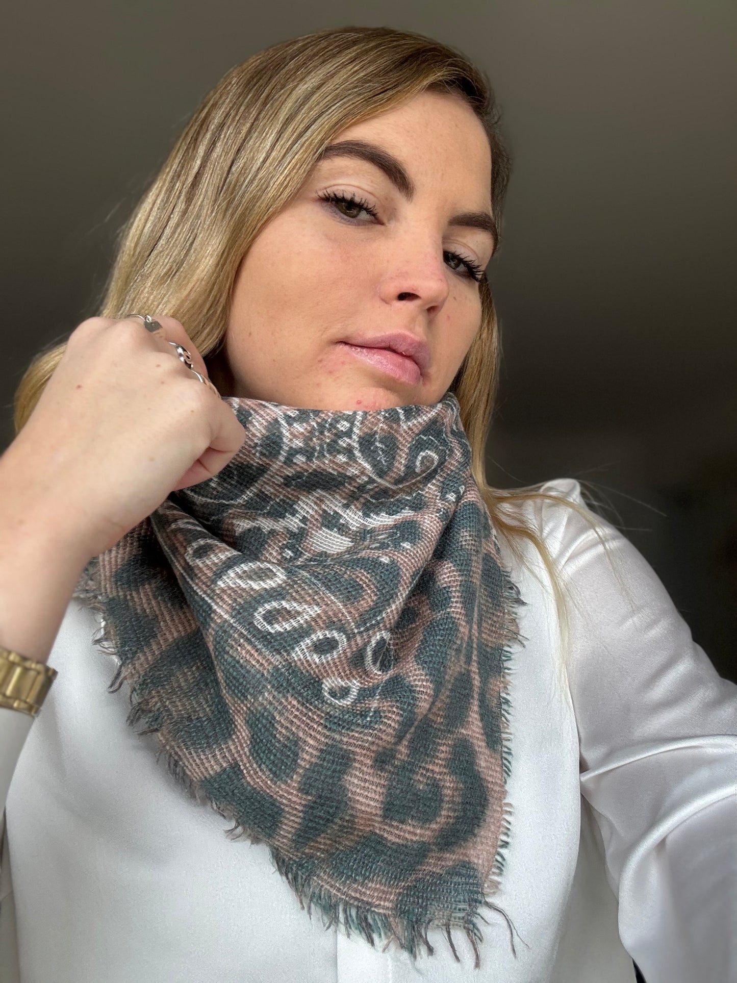 Foulard Bandana Grand Léopard
