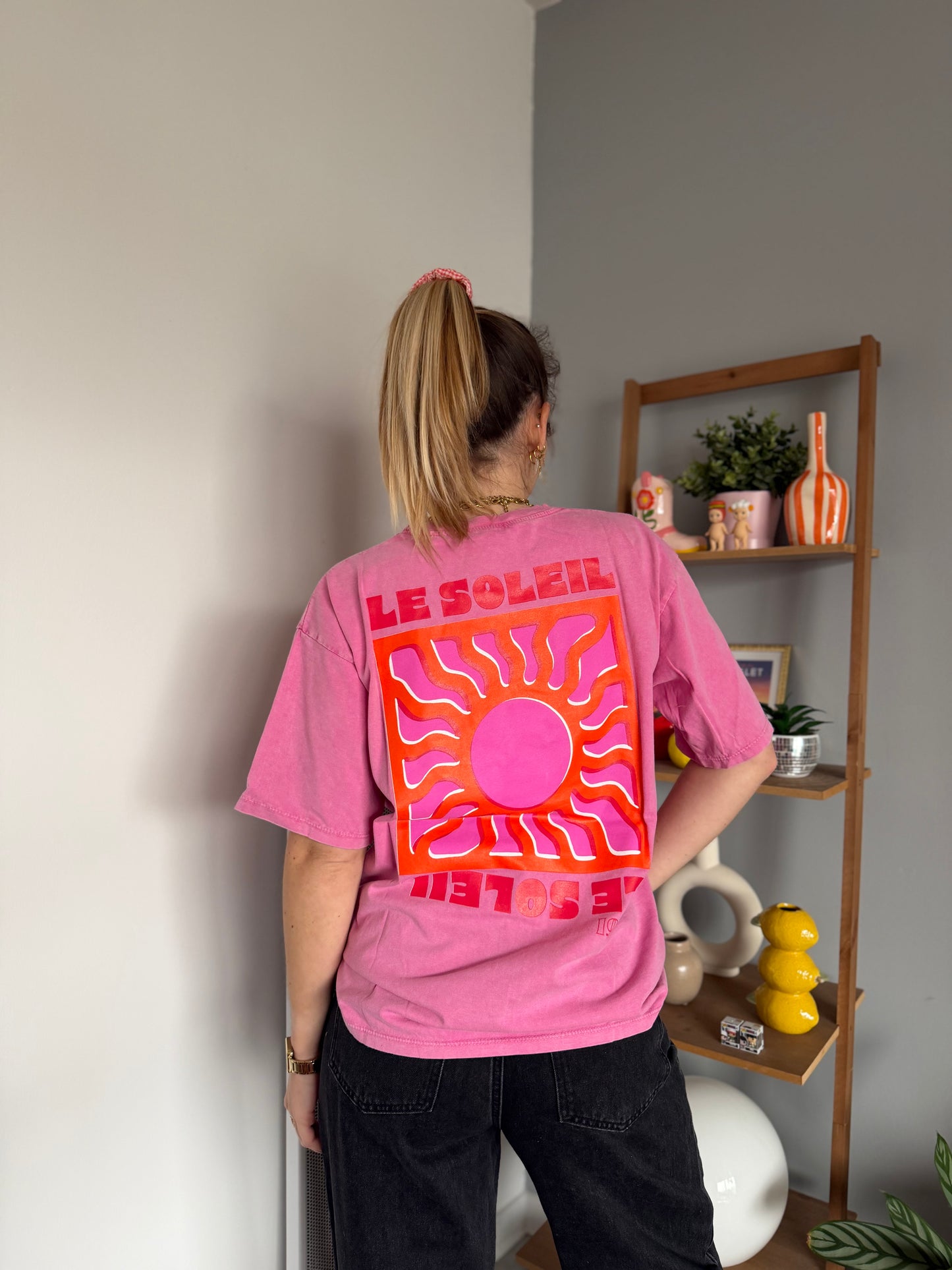 T-shirt SOLEIL Rose