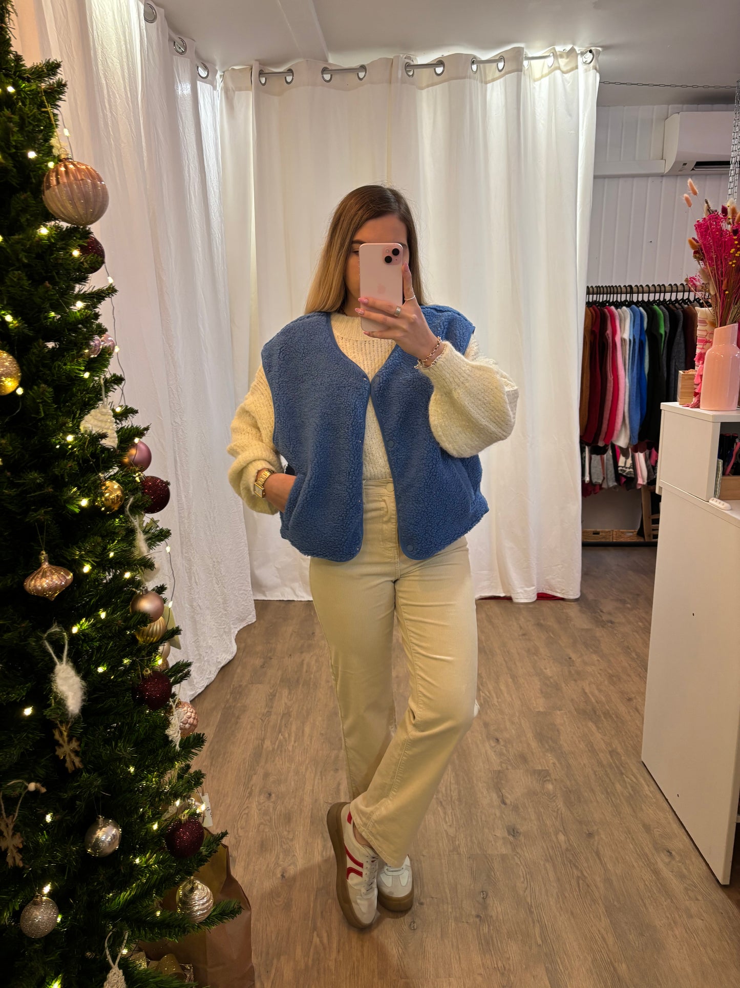Veste sans manches ABY Bleu