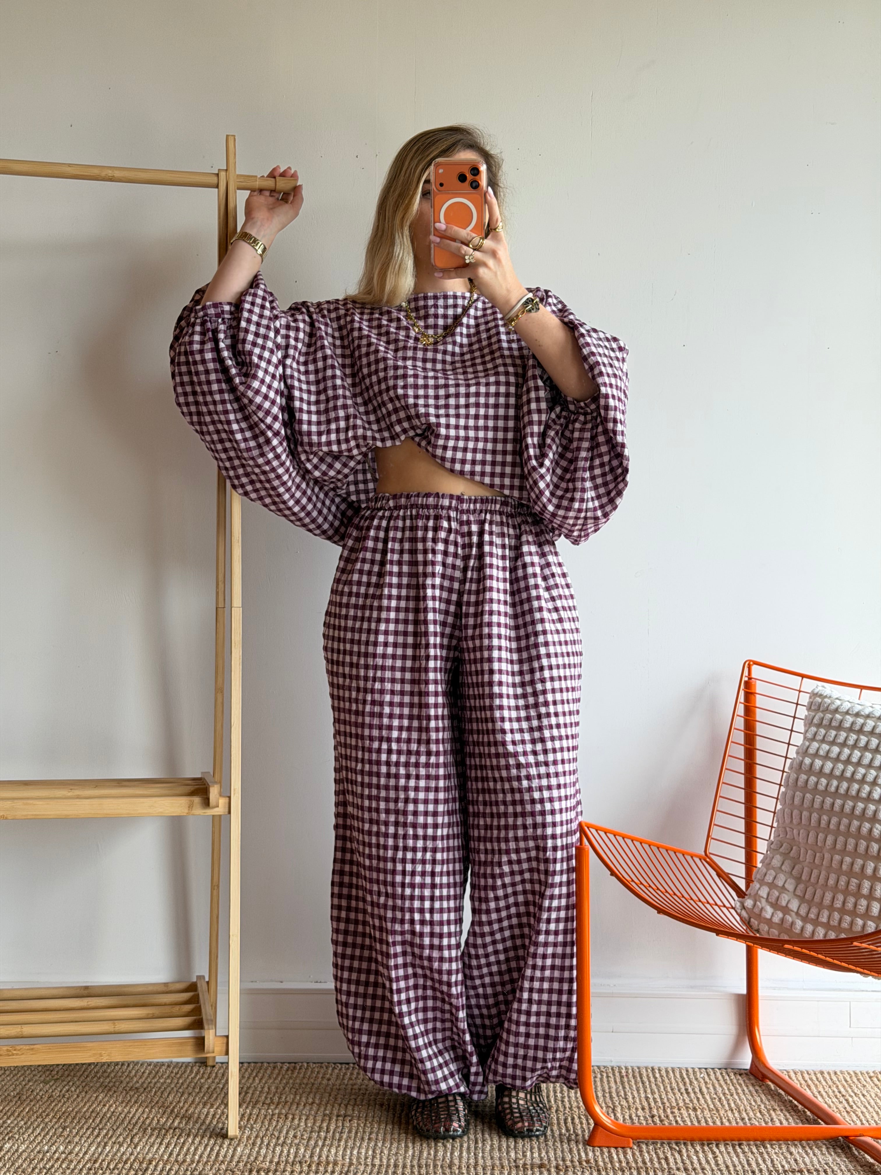 Blouse DIANE Prune
