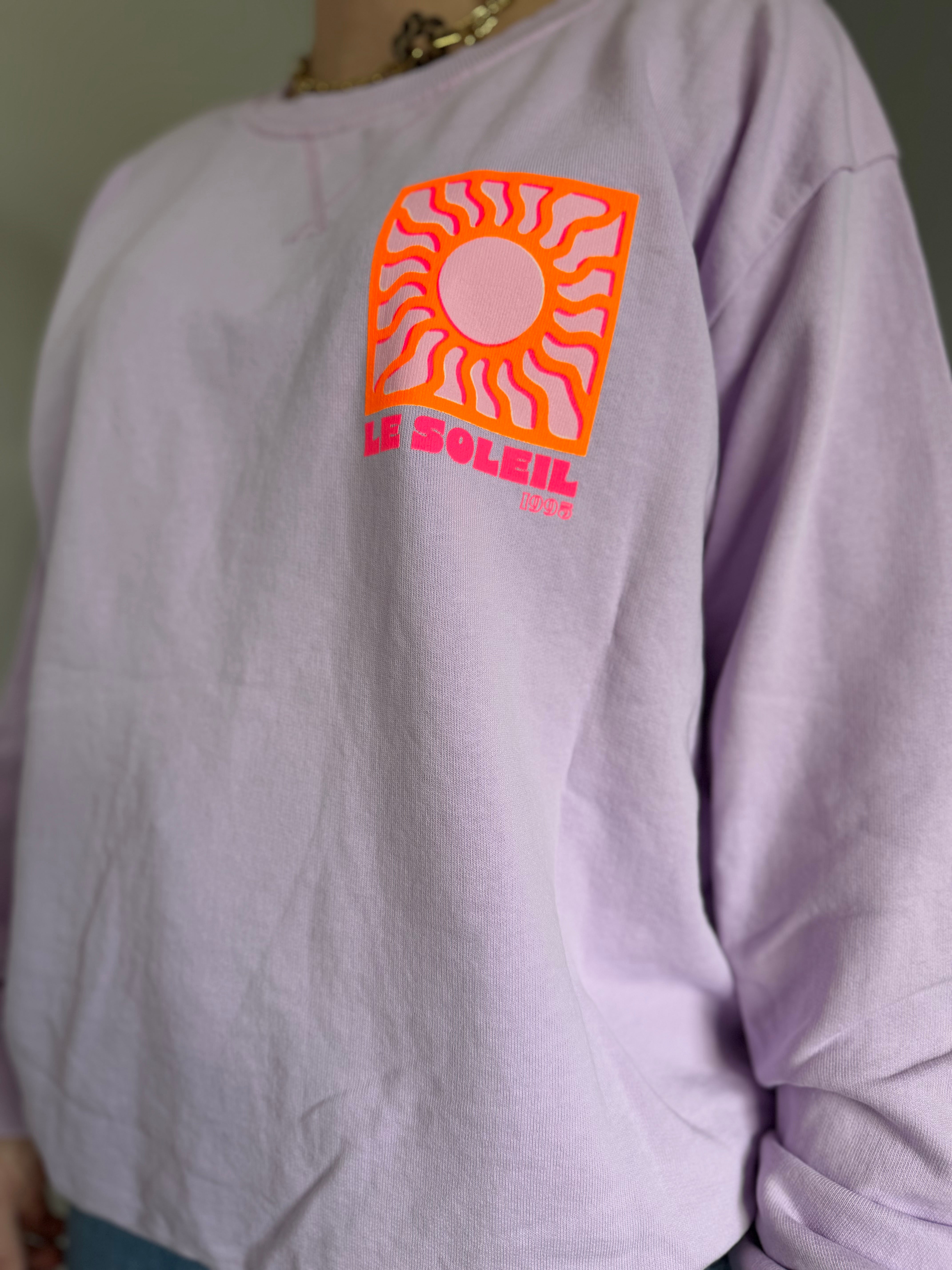 Sweat SOLEIL Lilas (NEW FLUO)