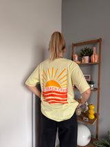 T-shirt THE BEACH CLUB Jaune