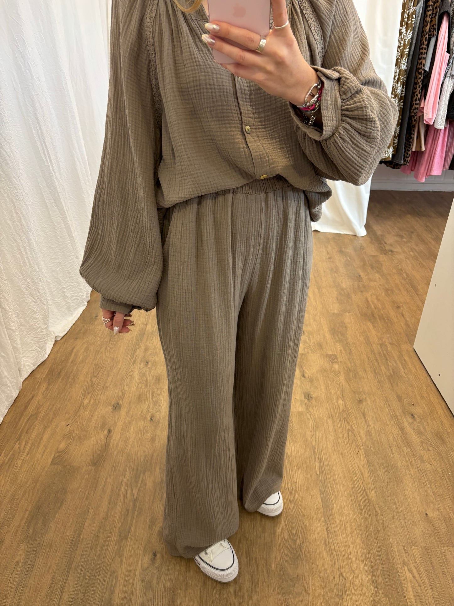 Pantalon LYA Taupe