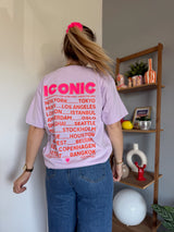 T-shirt ICONIC Lilas