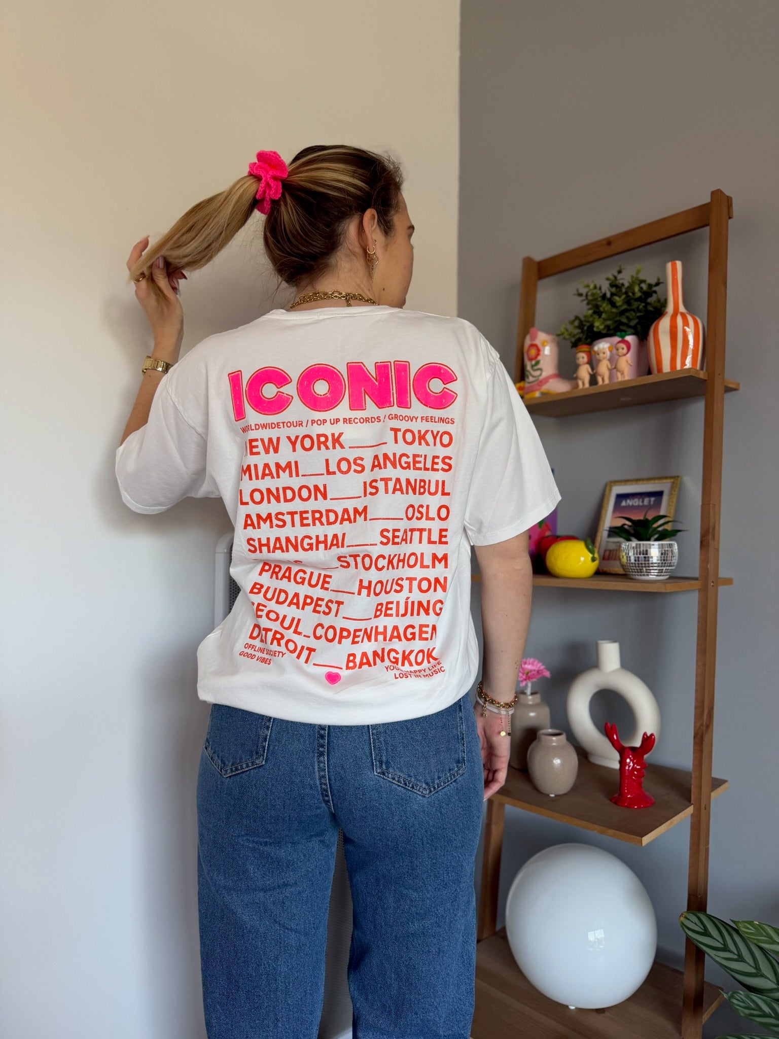 T-shirt ICONIC Blanc