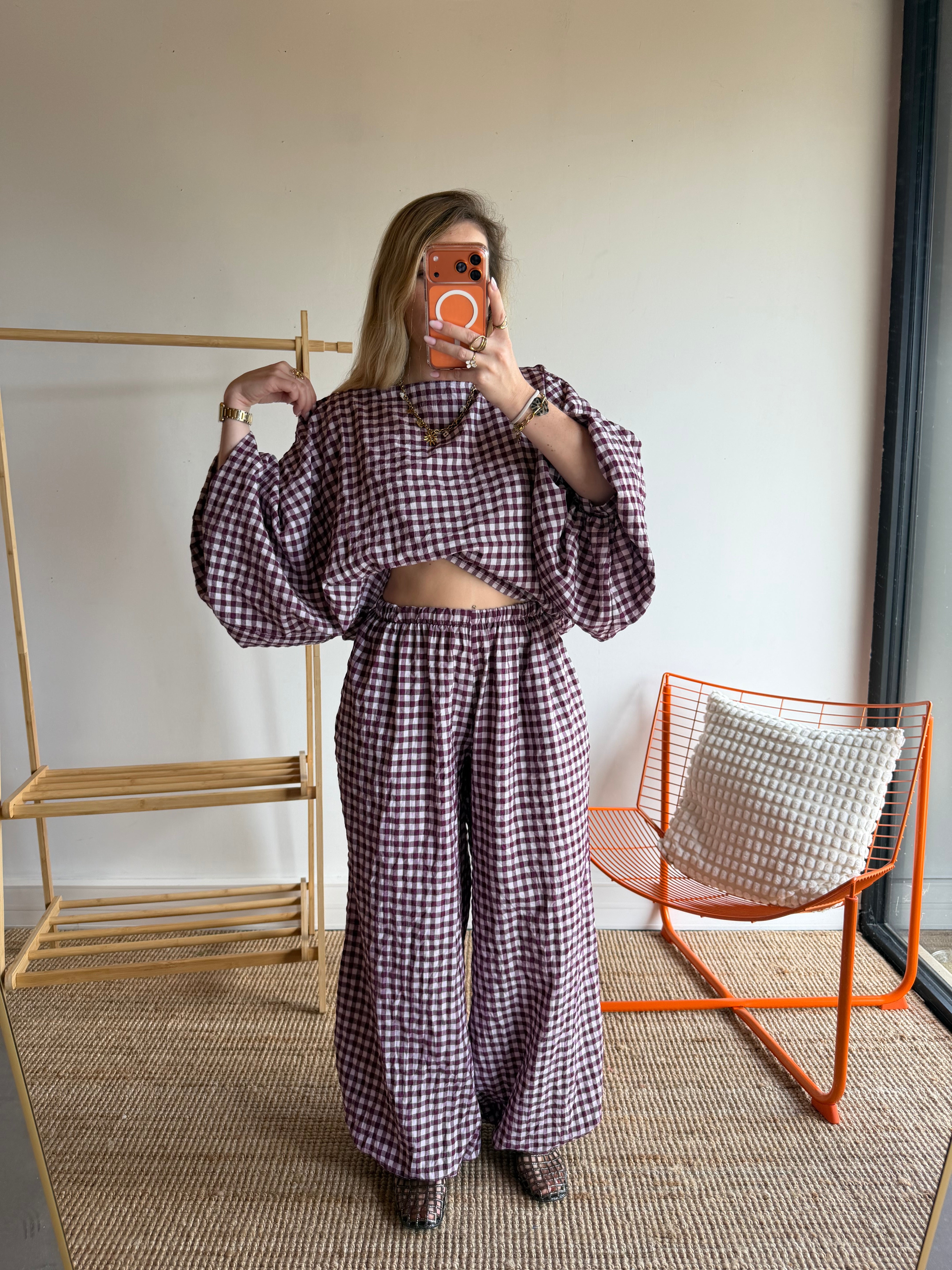 Blouse DIANE Prune