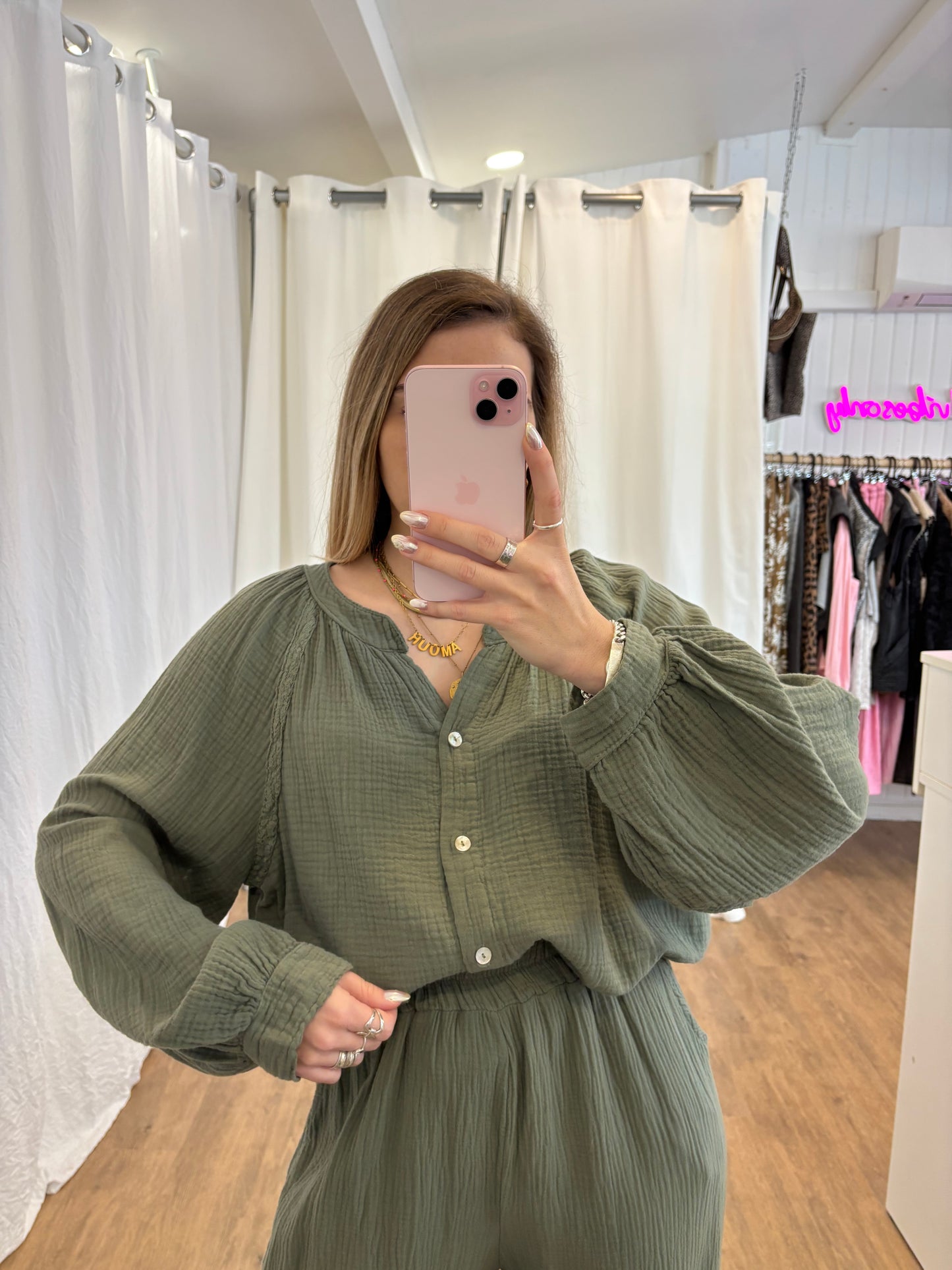 Blouse LYA Kaki