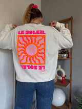 Sweat SOLEIL Blanc (NEW FLUO)