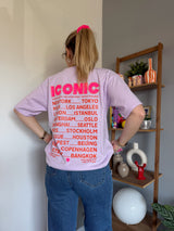 T-shirt ICONIC Lilas
