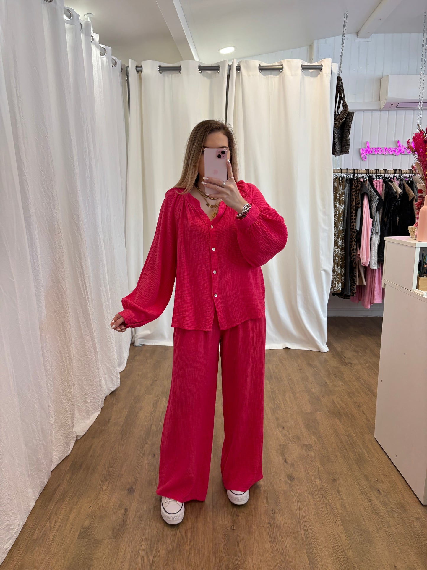 Blouse LYA Framboise