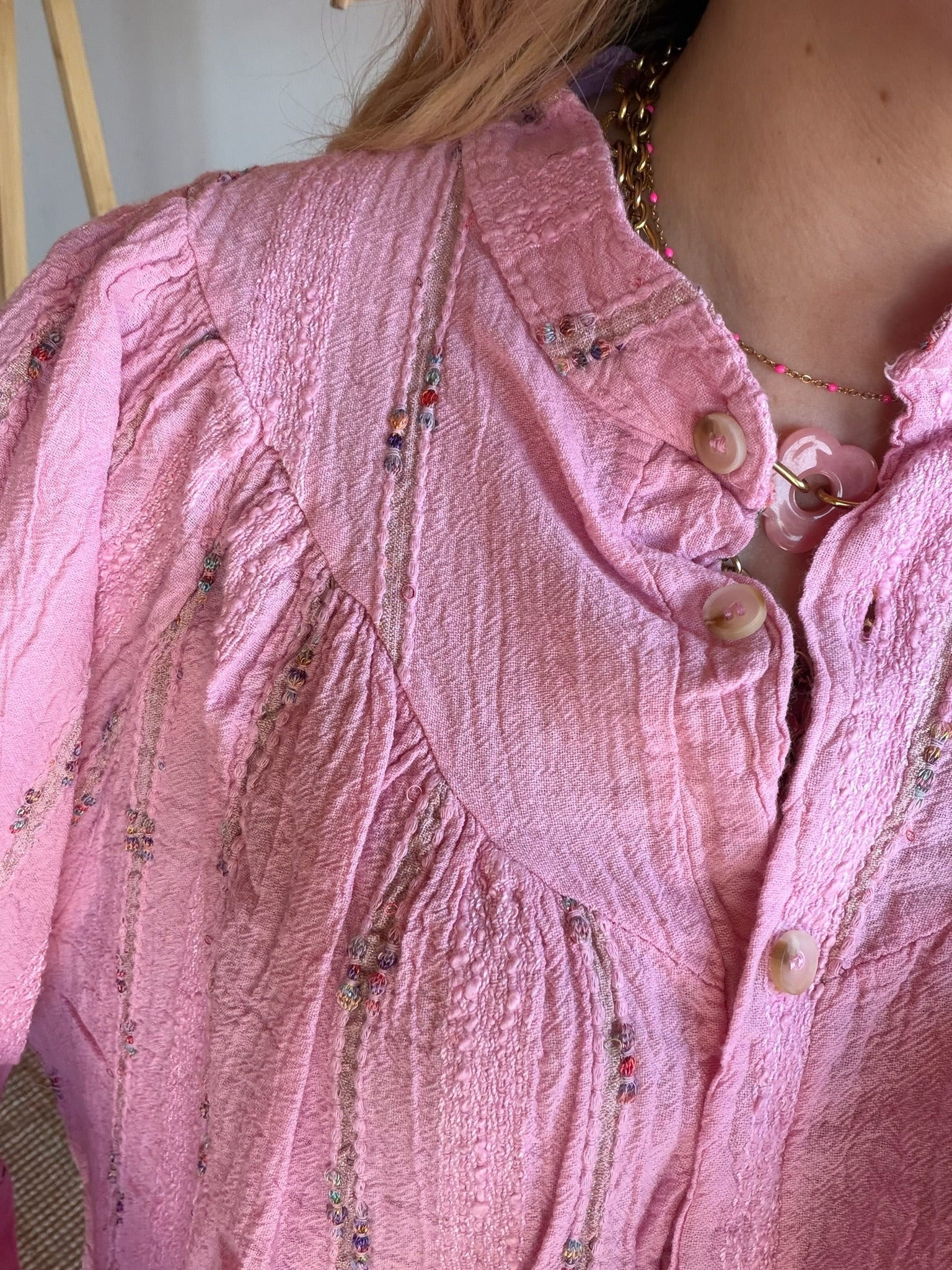 Ensemble LILOU Rose baby