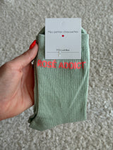 Chaussettes montantes ROSÉ ADDICT