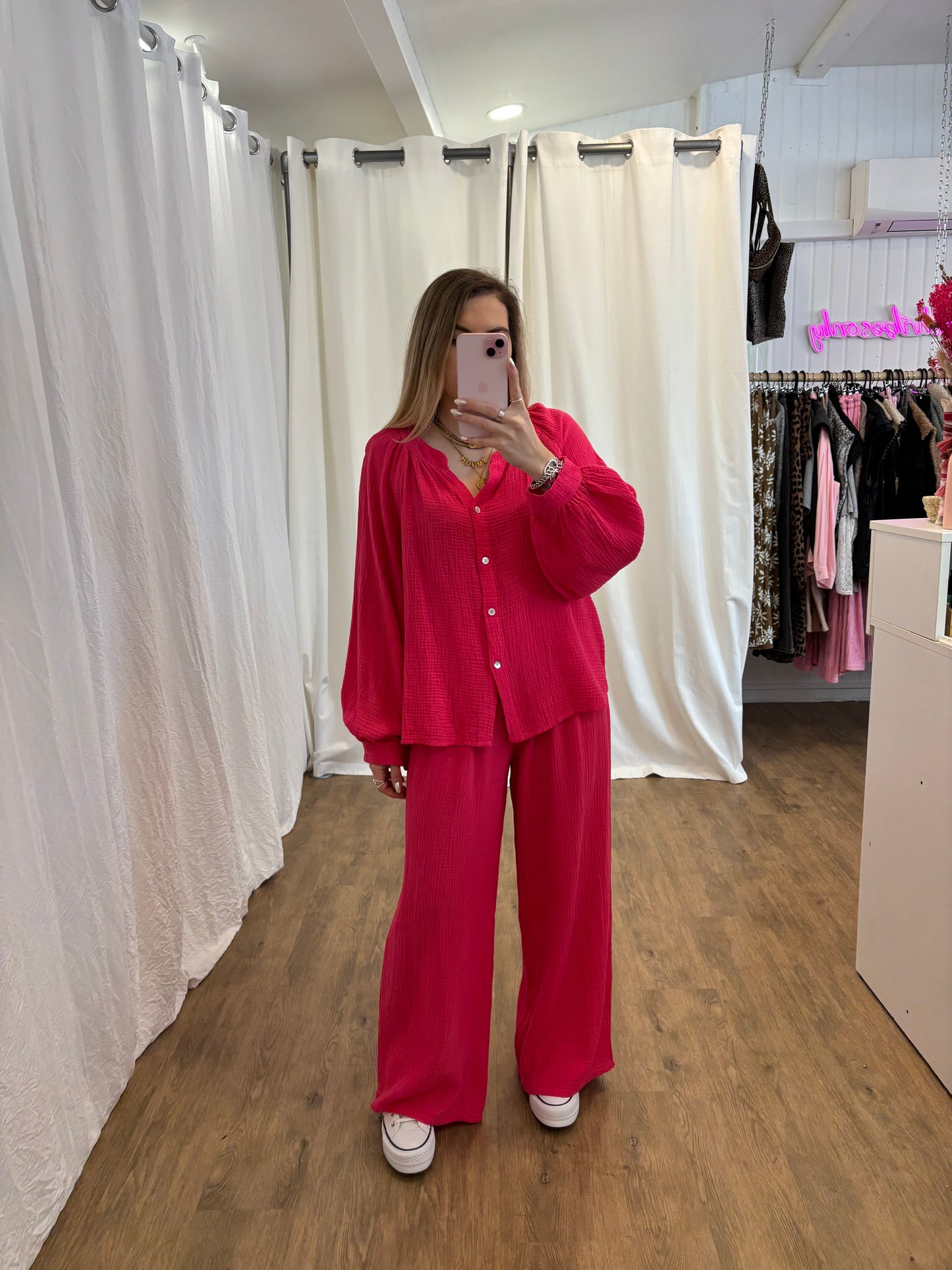 Blouse LYA Framboise