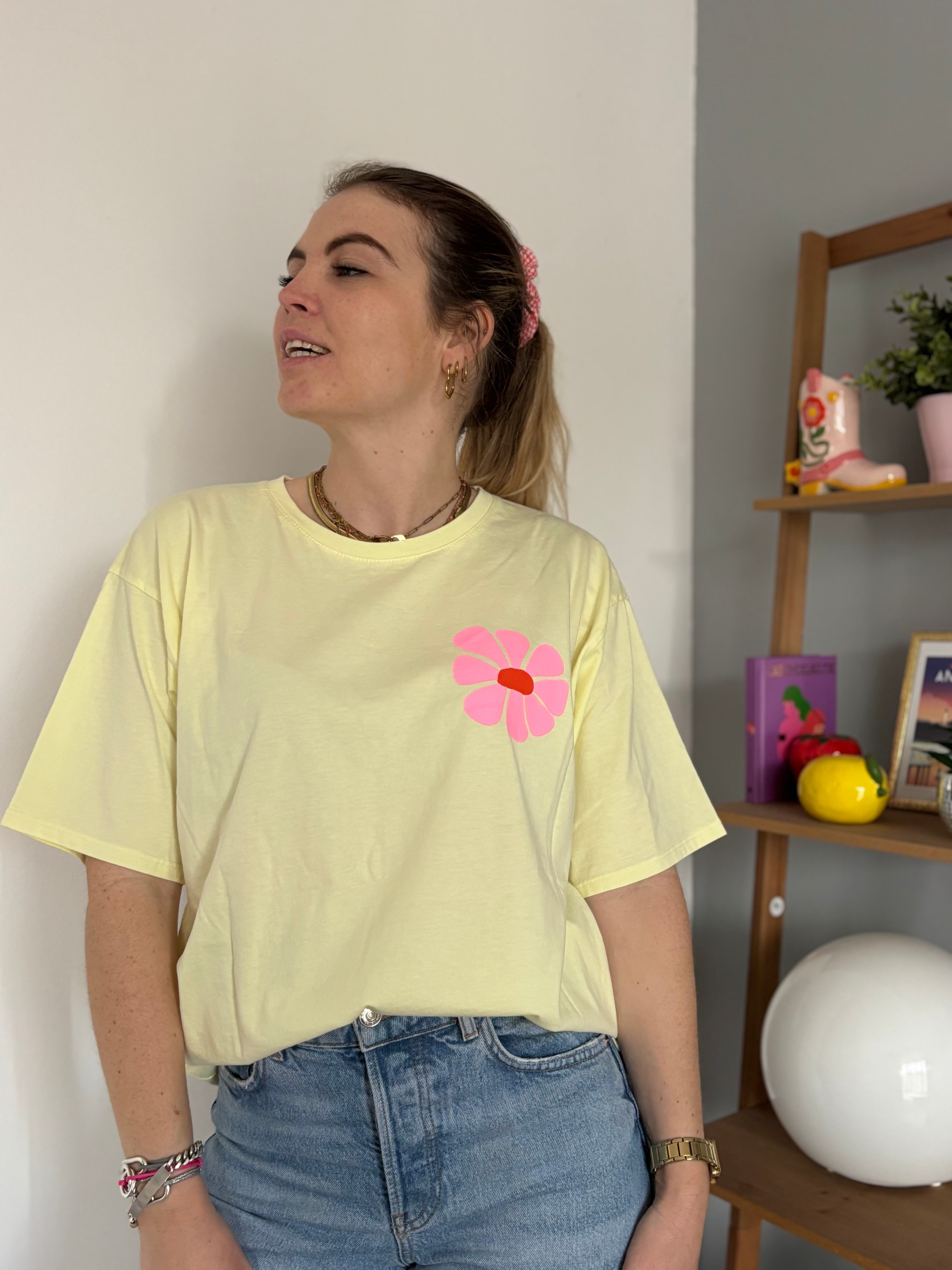 T-shirt MADE FOR MORE Jaune ••