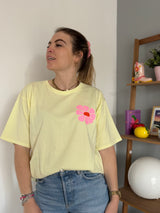 T-shirt MADE FOR MORE Jaune ••
