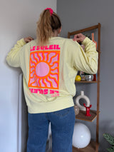Sweat SOLEIL Jaune (NEW FLUO)